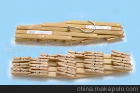 【19夾多用架(合)】?jī)r(jià)格,廠家,圖片,衣架/衣夾,溫嶺市幸運(yùn)竹木制品廠-